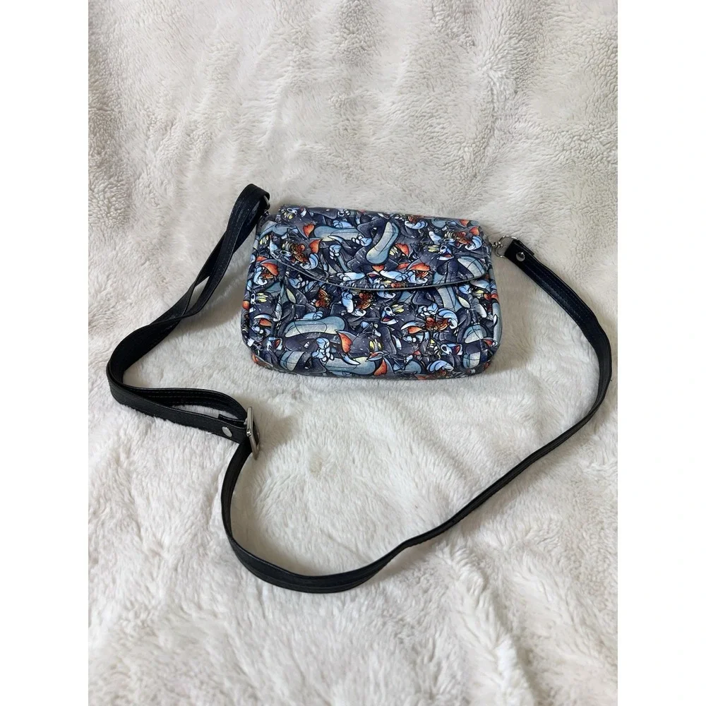New Tom And Jerry Cross Body Crossbody Bag Purse NWOT